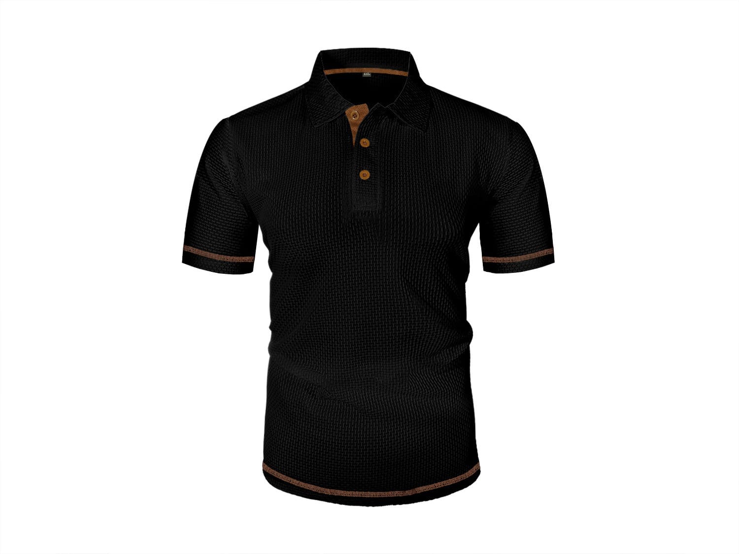 Poloshirt Heren | Luchtige Moderne Polo met Gebreide Textuur