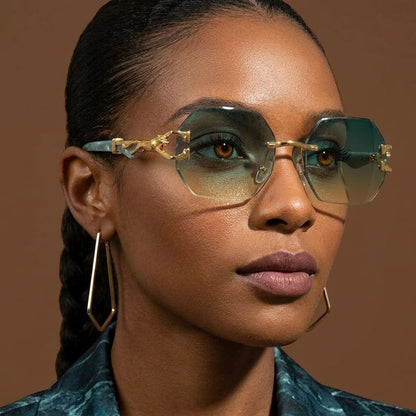 Medici Rimless Sunglasses