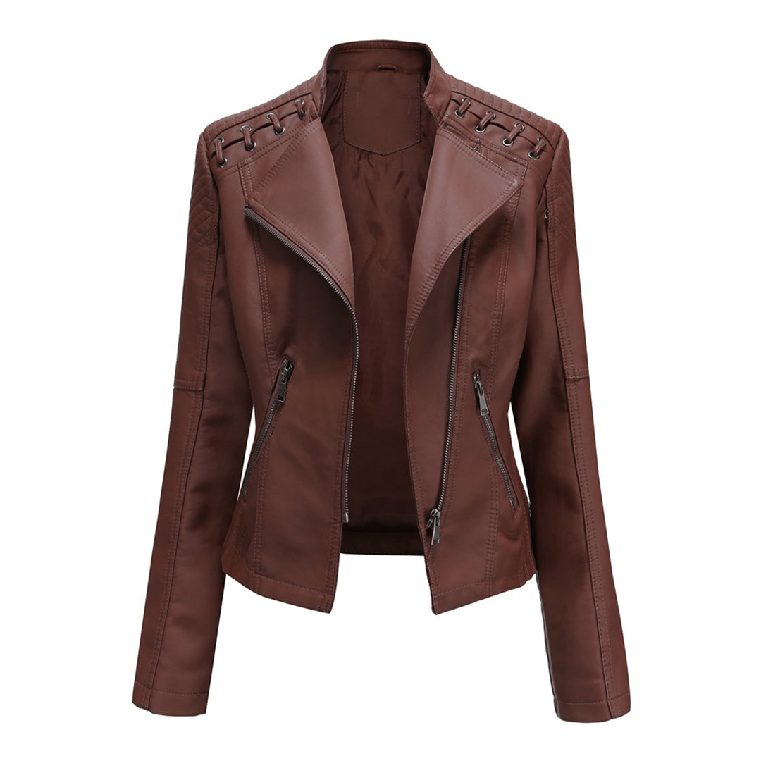 Jasmine | Women Trendy Zipper Front jacket