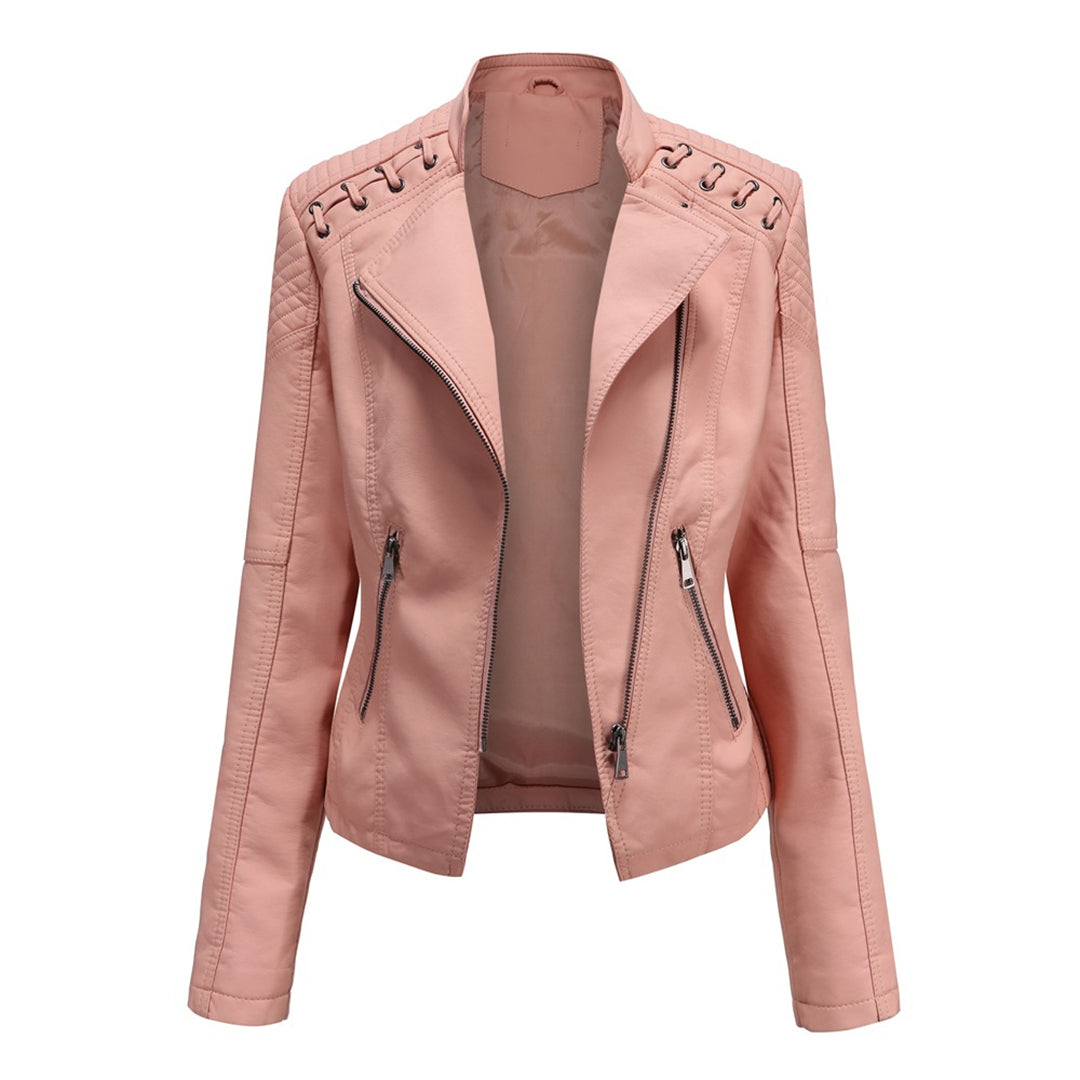 Jasmine | Women Trendy Zipper Front jacket