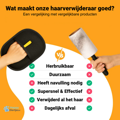 VachtMagneet - haar verwijder handschoenen