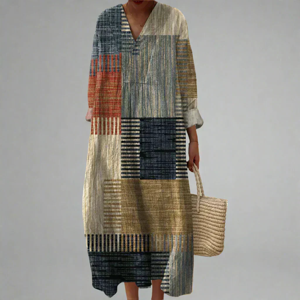 Iris | Vestido Abstracto