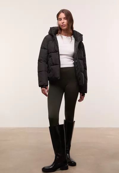 Puffer Jacket | Hooded | Short | Winter Jacket | Women's Jacket-Grace Aura