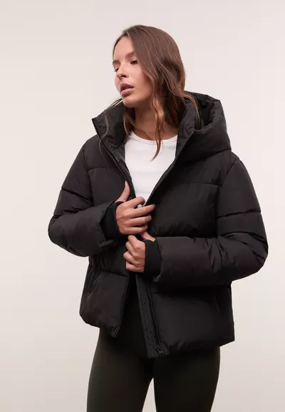 Puffer Jacket | Hooded | Short | Winter Jacket | Women's Jacket-Grace Aura