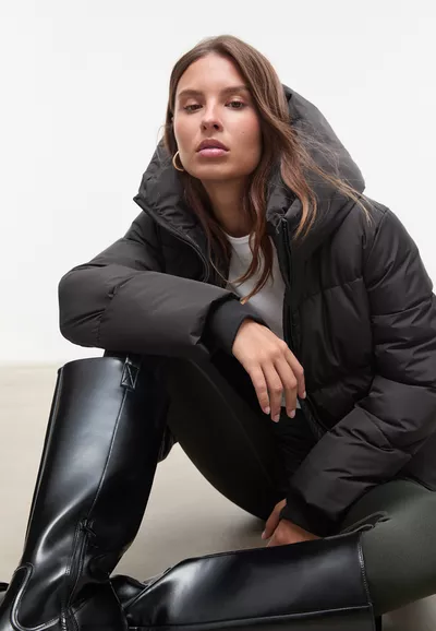Puffer Jacket | Hooded | Short | Winter Jacket | Women's Jacket-Grace Aura