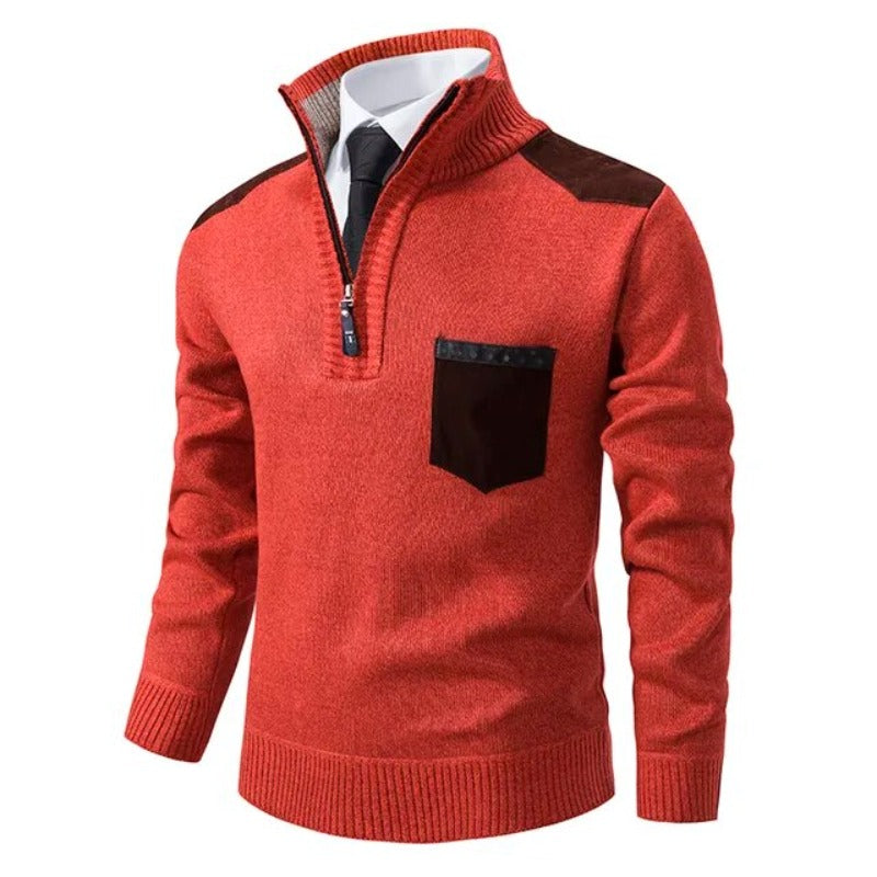 Pull Homme Luxe Doux d’Automne – Maille Confort Élégante