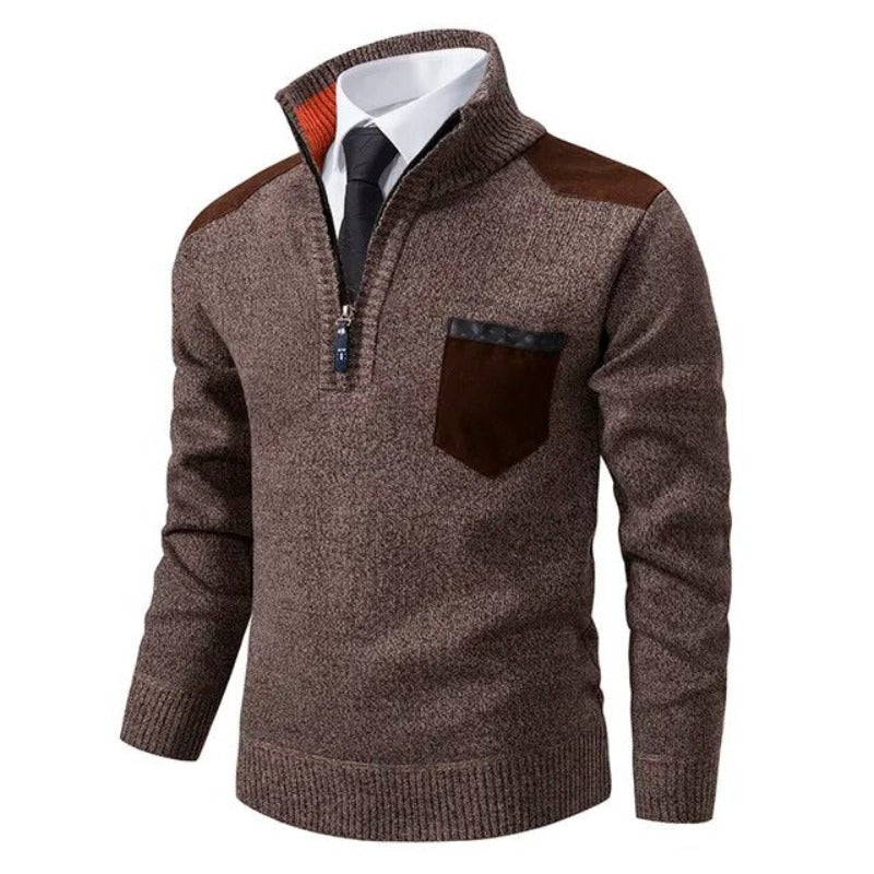 Pull Homme Luxe Doux d’Automne – Maille Confort Élégante