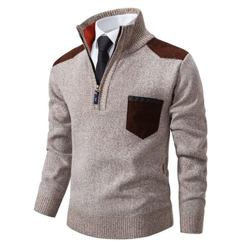 Pull Homme Luxe Doux d’Automne – Maille Confort Élégante