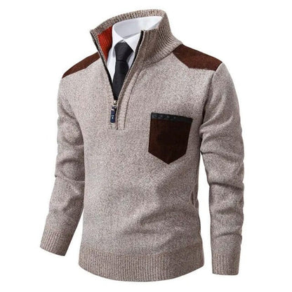 Pull Homme Luxe Doux d’Automne – Maille Confort Élégante
