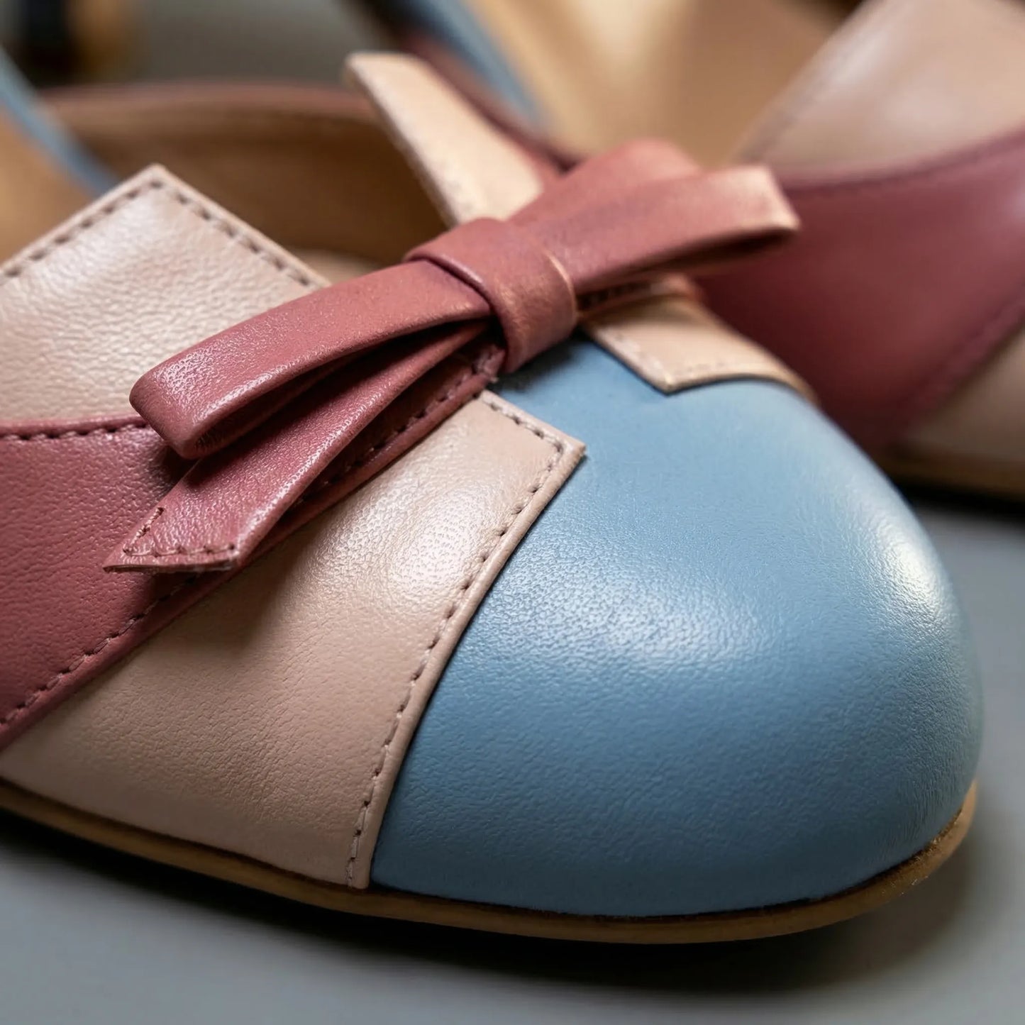 Pumps dames | Elegante hakken met enkelbandje en strik