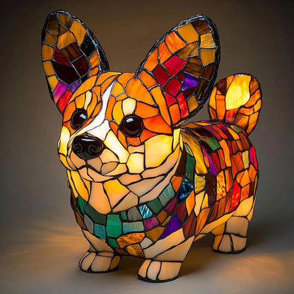 Puppy Art | LED Desk Lamp with Glare-Free Lighting & Unique Resin Design for Cozy Ambiance 11