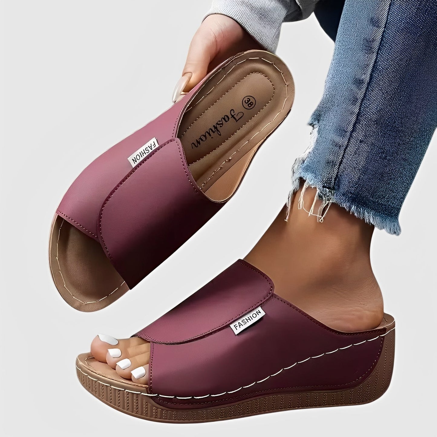 Esther | Orthopedic Wedge Sandals