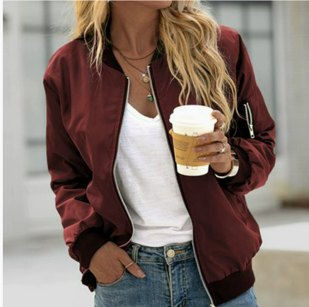 Isabelle – Veste bomber courte femme