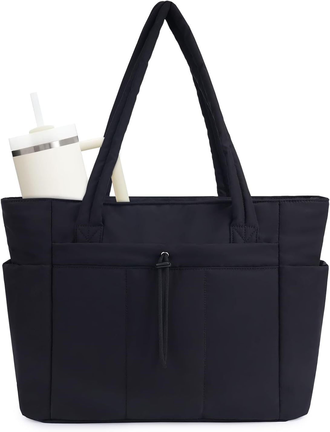 Quilted Tote Bag for Women | Water-Resistant 0