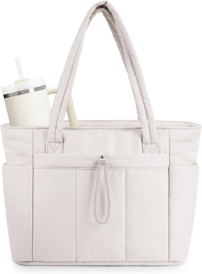 Quilted Tote Bag for Women | Water-Resistant 1