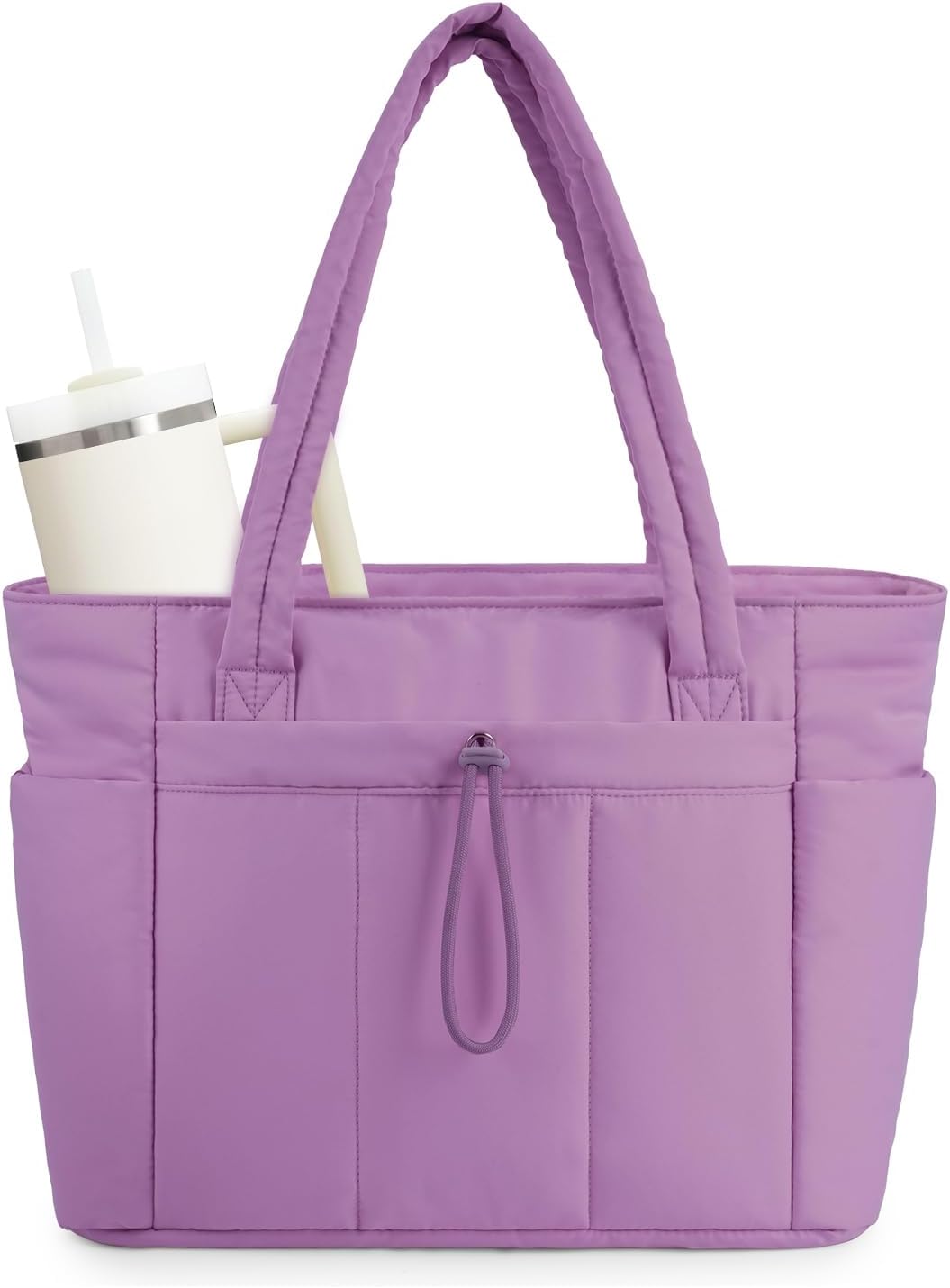 Quilted Tote Bag for Women | Water-Resistant 9