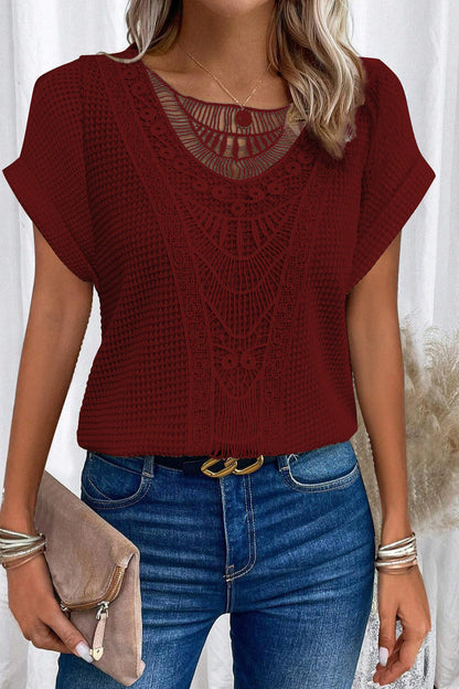 Nadine | Vintage Lace Detail Top