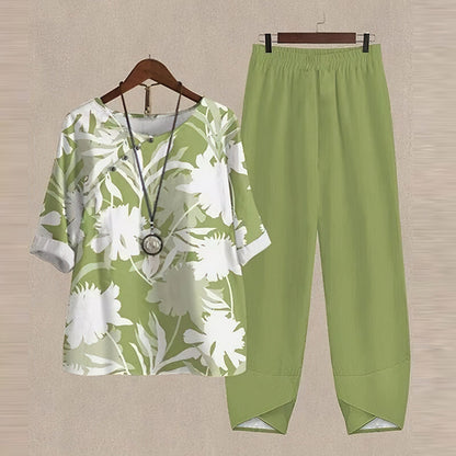 Lilou - Comfortable and Chic Shirt and Pants Set