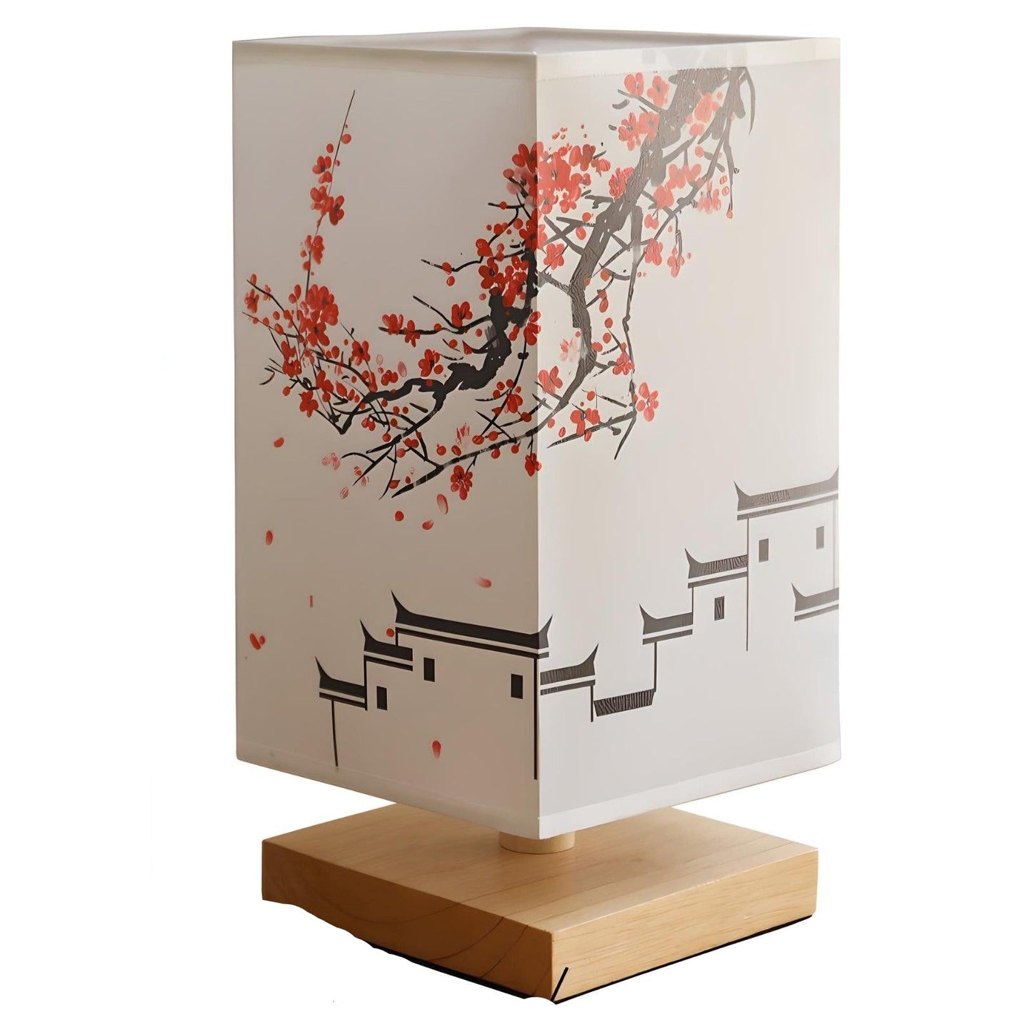 TokyoLume - Lampe à poser compacte avec lumière douce et forme carrée moderne