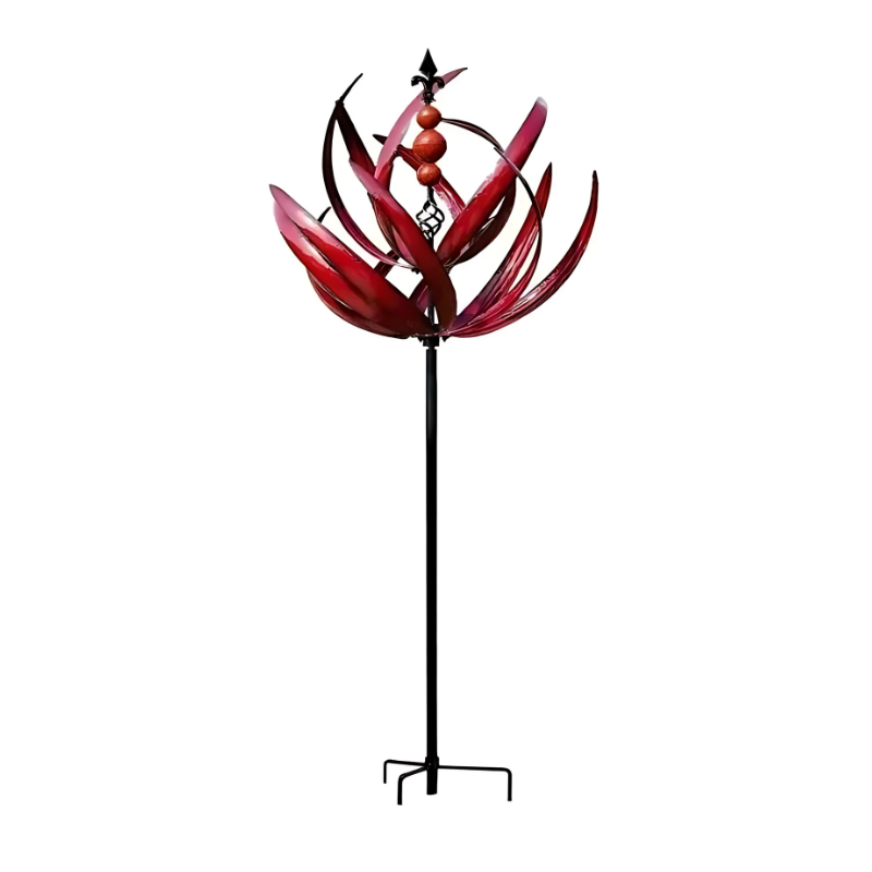 Decoratief Windspel voor Tuin – Draaiend Metalen Buitenornament met Reflectie | Restfield