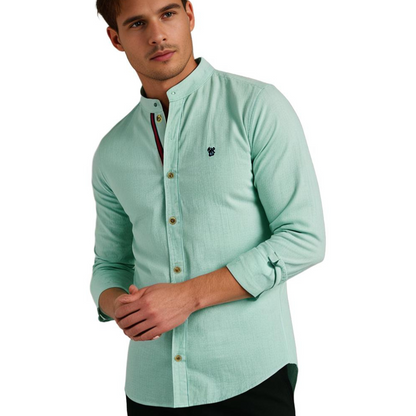 Camicia a maniche lunghe da uomo Premium, resistente e confortevole