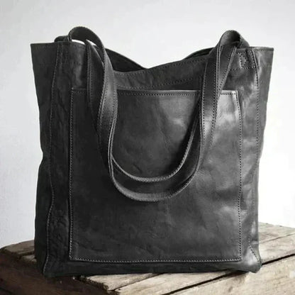 Skórzana Torba na Ramię w Rozmiarze Maxi