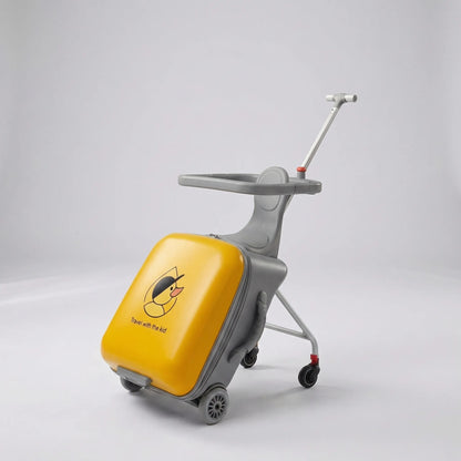 Rideable Child Luggage With Seat - Trollikot