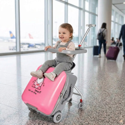 Rideable Child Luggage With Seat - Trollikot