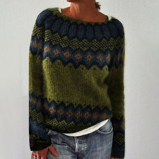 IVY – Gemütlicher Wintersweater mit nordischem Strick