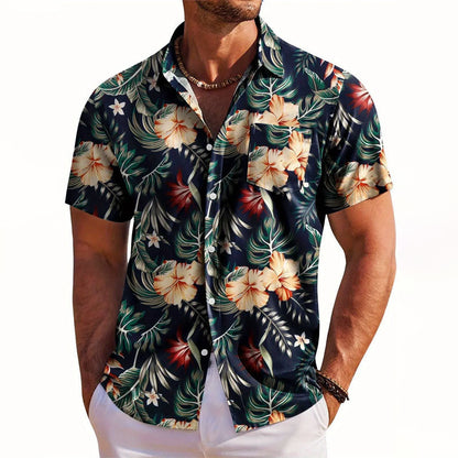 Roberto Russo Hawaiian Button-Up Shirt