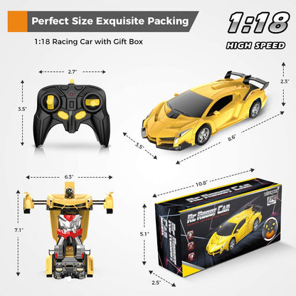 Robot RC Autos | Fernsteuerung | Verwandelbar | RoboRacer