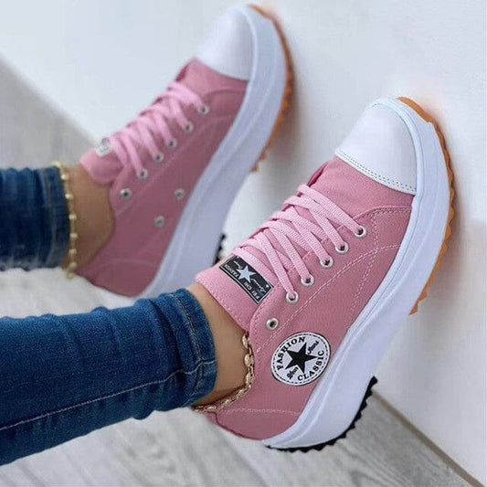 Damska Sneakersy na Platformie | Swobodny
