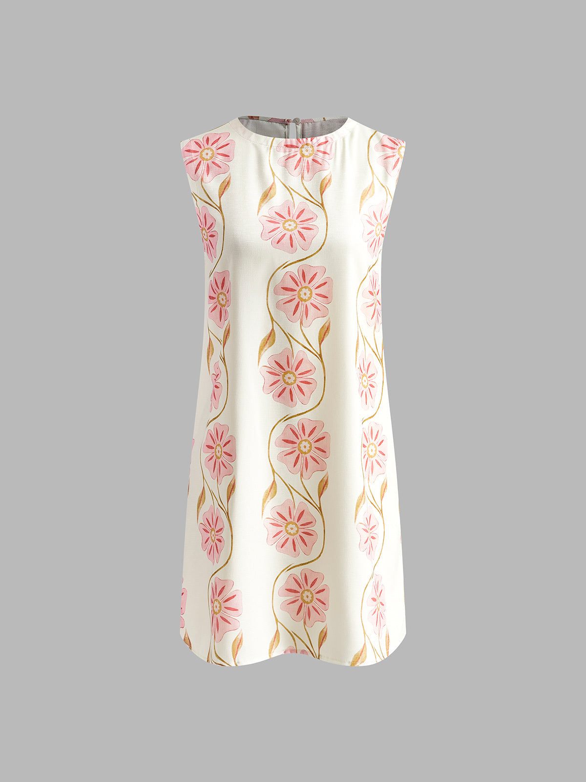 Rosa Womens Dress | Sleeveless, Romantic Print, Woven Fabric 4
