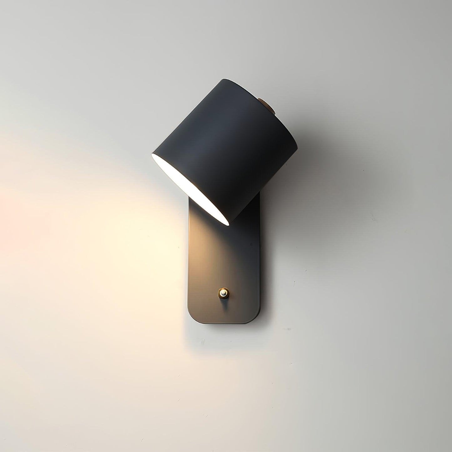 Giro Legno | Draaibare Cilinder Wandlamp – 350° Verstelbaar – Metaal & Hout