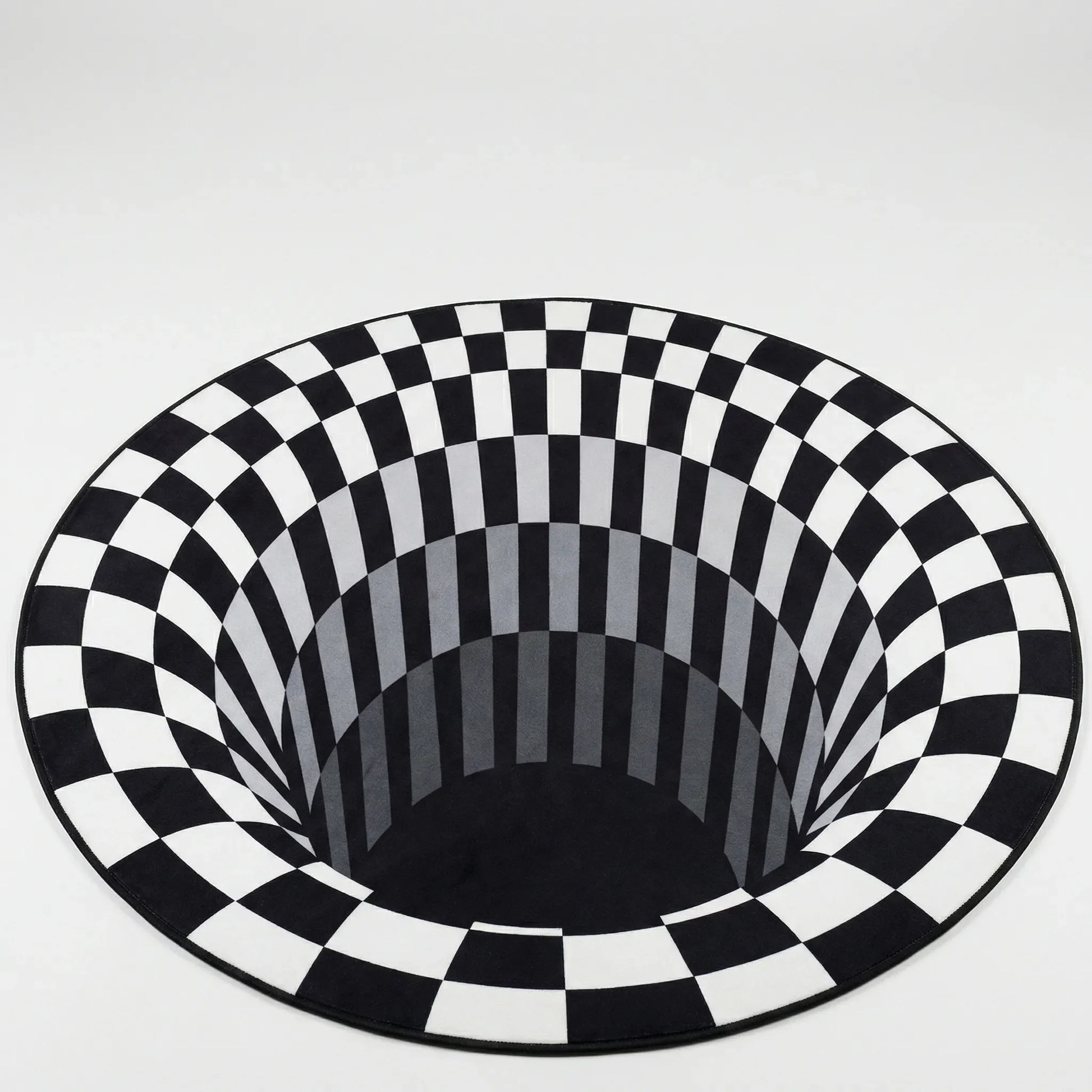 Round Optical Illusion Rug - Vortique