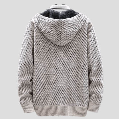 Rowan™ - Vinterhettejakke med Fleecefôr og Strikk