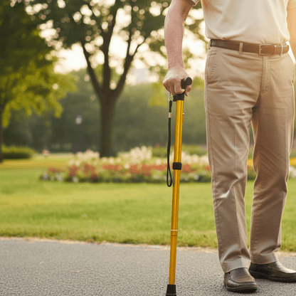Royallure Lightweight Adjustable Ergonomic Walking Cane for Seniors, Non-Slip Handle 2
