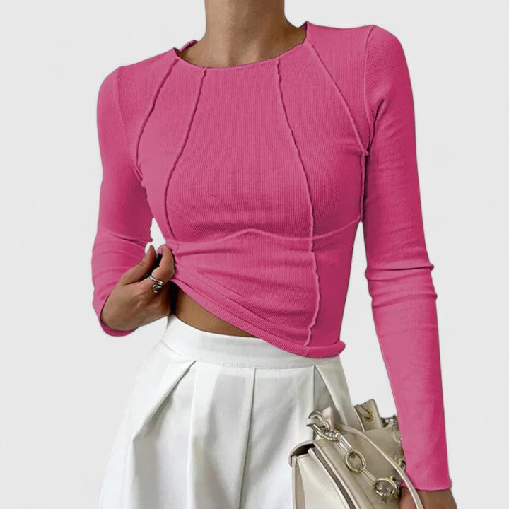 Rozminda | Comfortable Long-Sleeved Top | Lunarafi