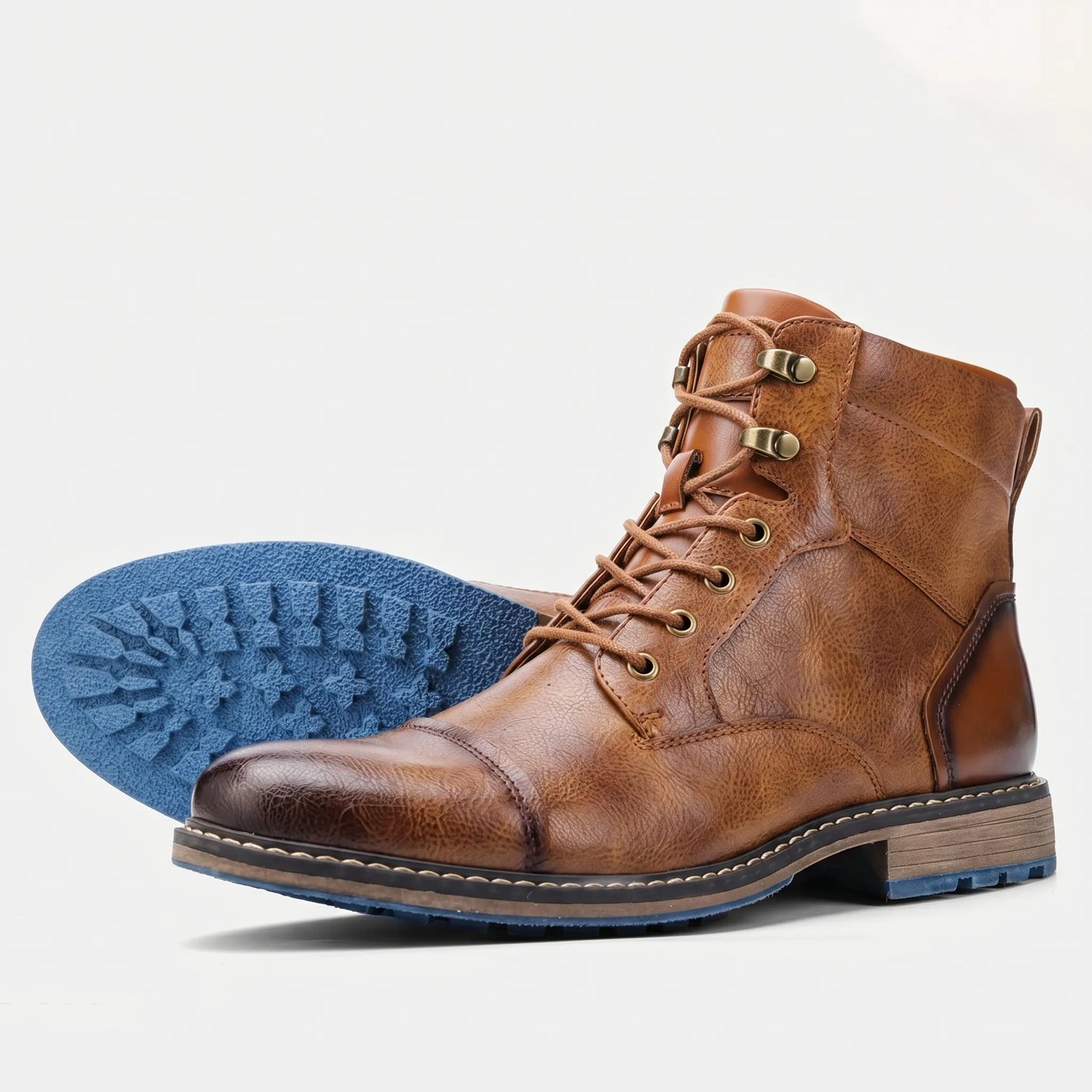 Ruggden - Lace-Up Ankle Boot For Men  Everyday Casual Wear