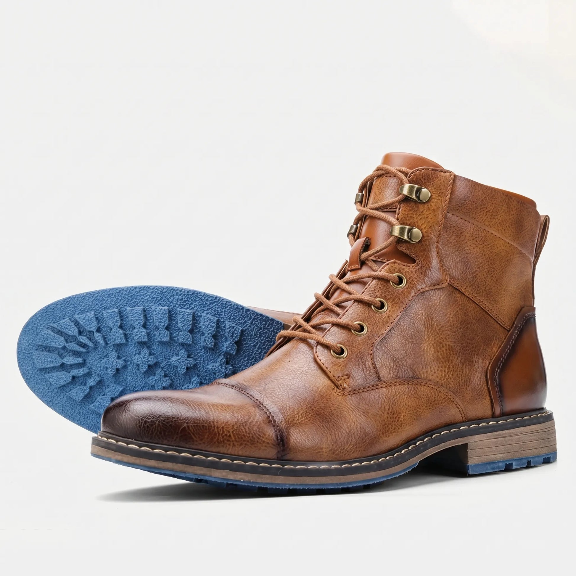 Ruggden - Lace-Up Ankle Boot For Men  Everyday Casual Wear