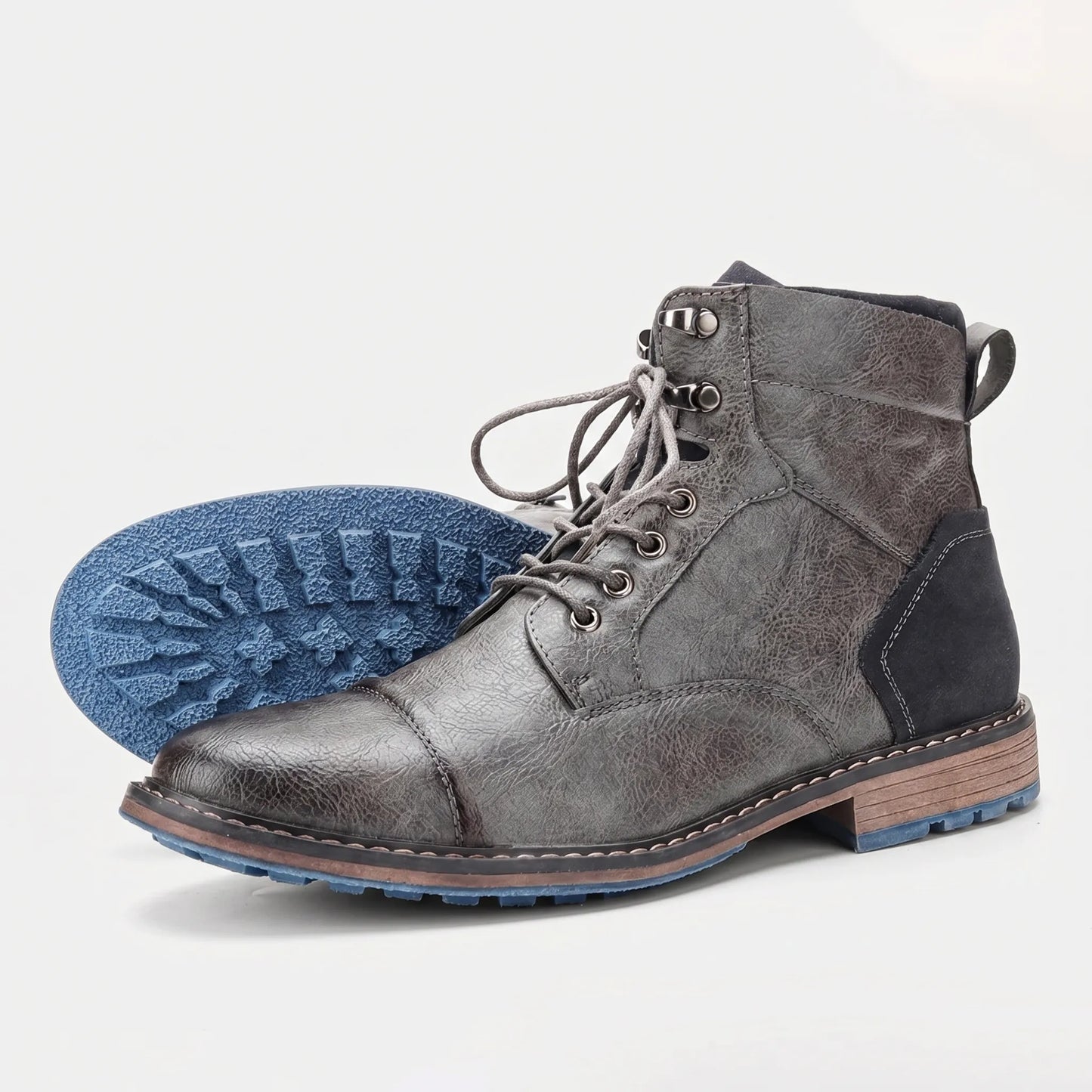 Ruggden - Lace-Up Ankle Boot For Men  Everyday Casual Wear