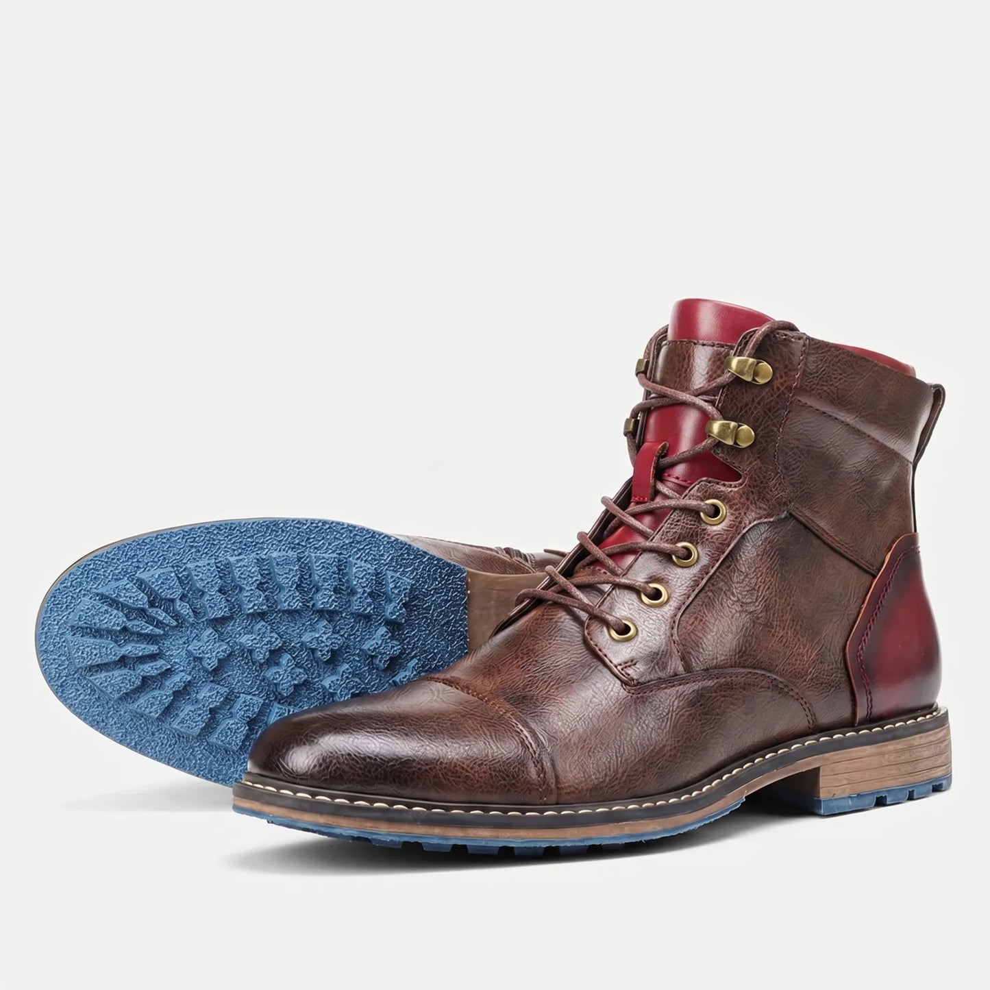 Ruggden - Lace-Up Ankle Boot For Men  Everyday Casual Wear