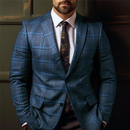 Jordan – Costume Homme Deux Pièces Blazer à Col Cranté & Pantalon Slim
