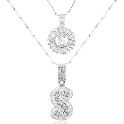 GemLetter Ketting - Initiaal Hanger met Luxe Glans
