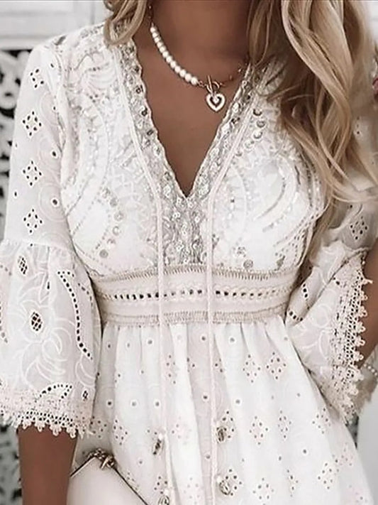 Emilia - boho Ibiza jurk