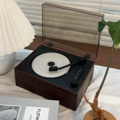 Retro CD-speler Bluetooth 5.1 Draagbaar Hout USB AUX Woonkamer Slaapkamer Muziekspeler Oplaadbaar Afstandsbediening Vintage | Restfield