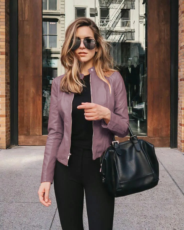 Lysanne – Elegante und trendige Lederjacke für einen anspruchsvollen Look - Roborro