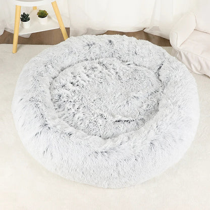Hundebett | Plüsch | Anti-Stress | Waschbarer Bezug | 3 Größen