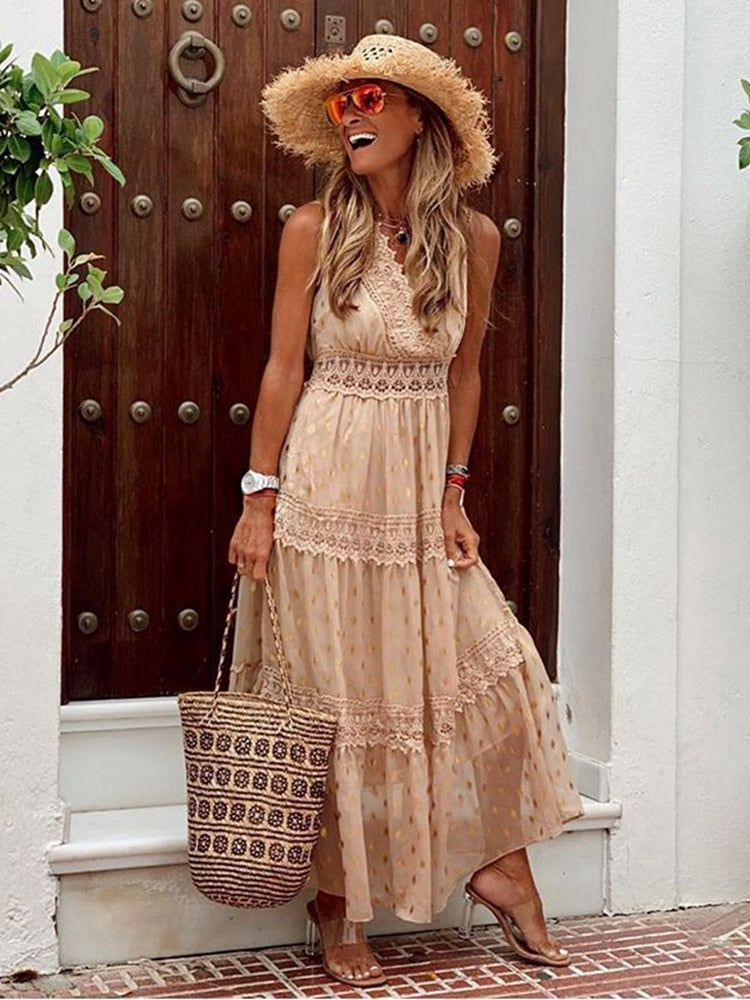 Jurk_Dames_Boho_Comfortabel_Luchtig_Zomer_Victoria_Mae_Nederland_Belgie