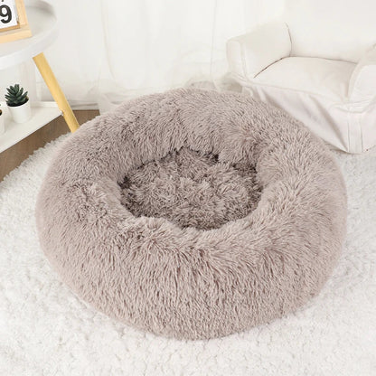 Hundebett | Plüsch | Anti-Stress | Waschbarer Bezug | 3 Größen